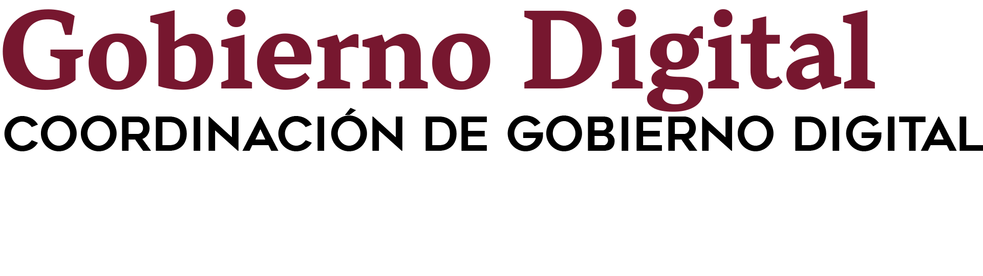 Gobierno Digital
