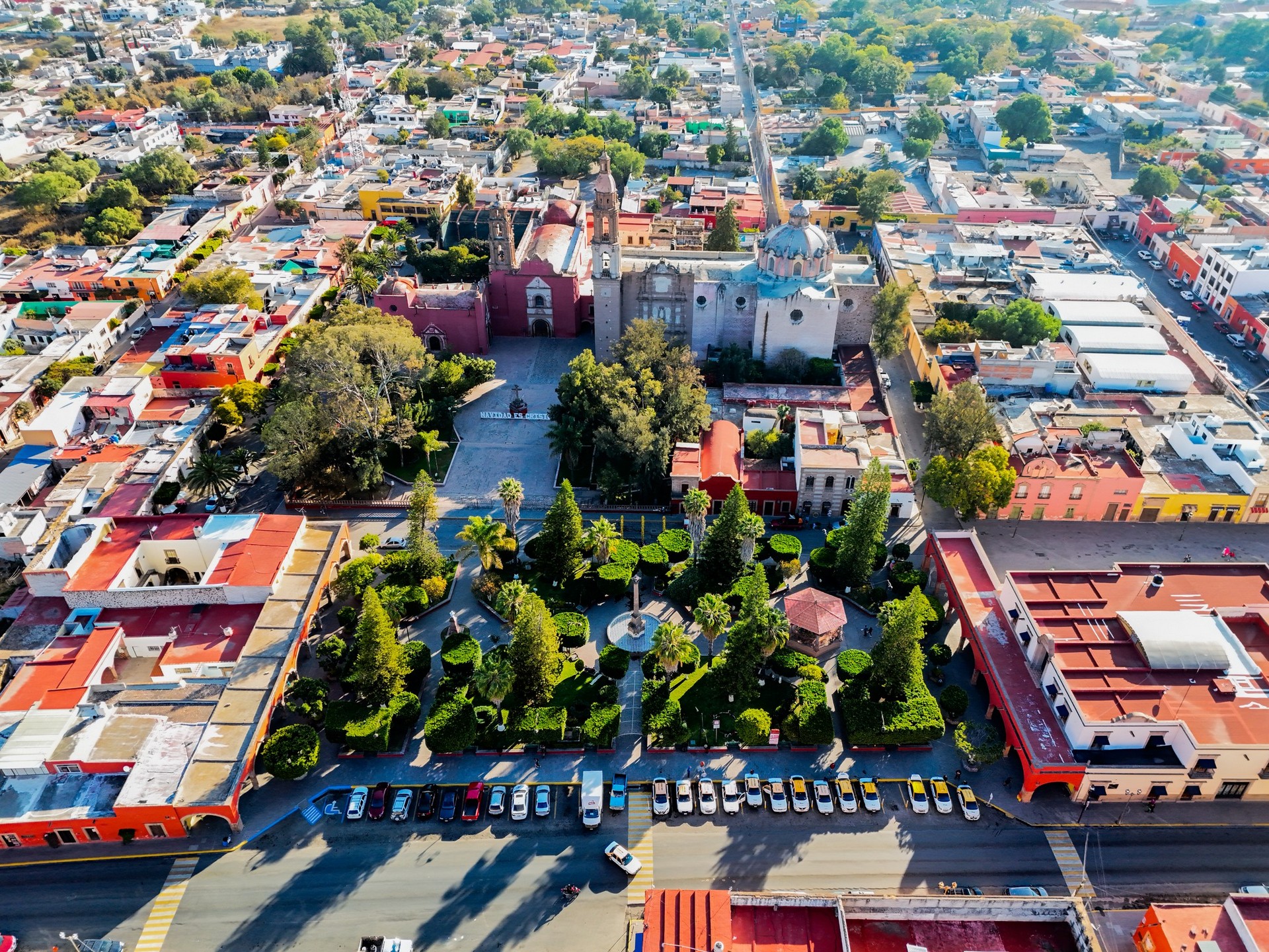 Vista aérea de Huichapan